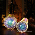 3D Star LED Light Bulbs: Perfect Illumination for Christmas, Weddings, and Parties - ST64, A60, G80, G95, G125, E27 Models